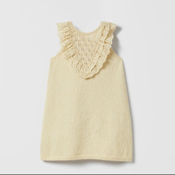 POINTELLE KNIT DRESS - Picture 3 of 4